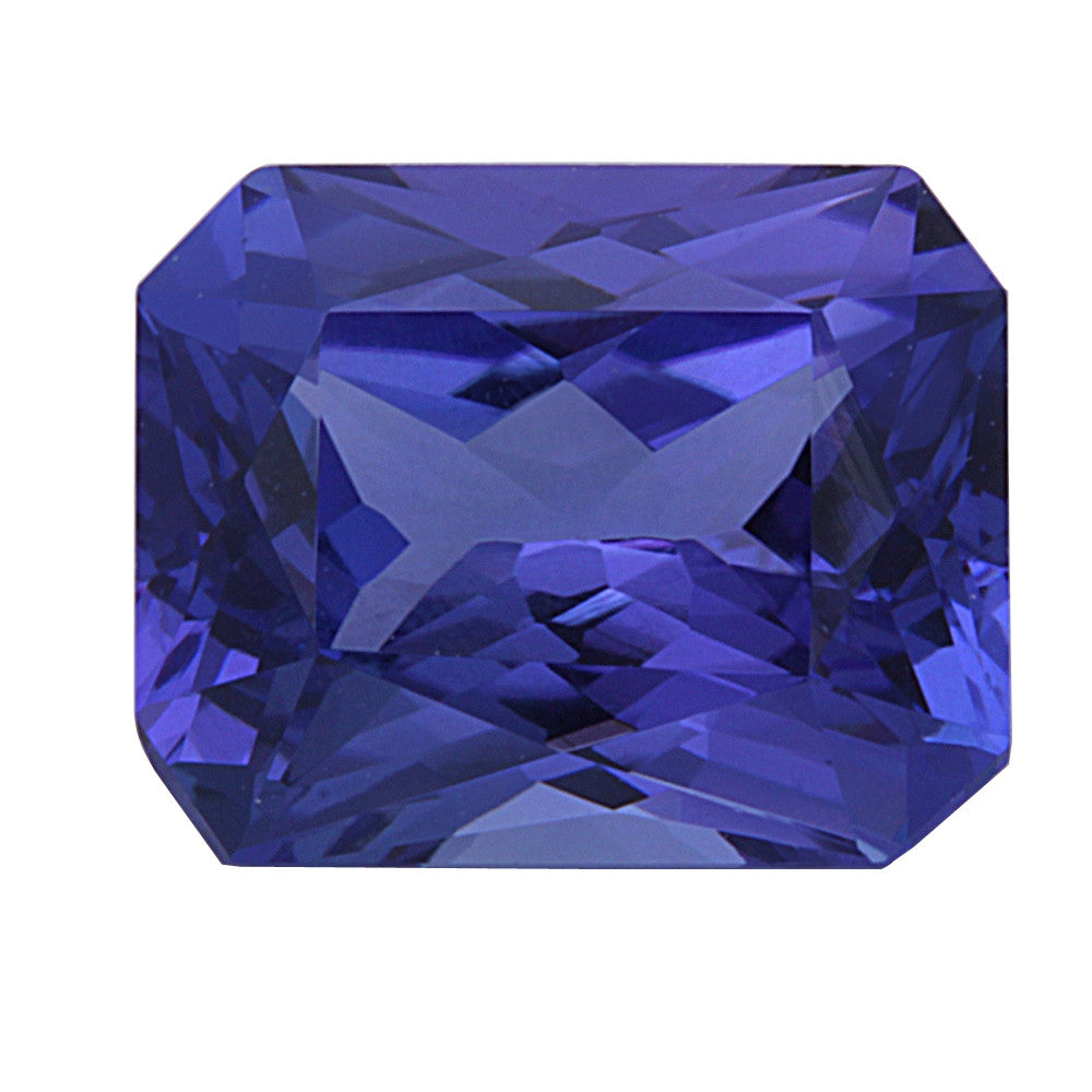 Muse Jewelry 3.72ct Natural Radiant Cut Tanzanite Loose Gemstone