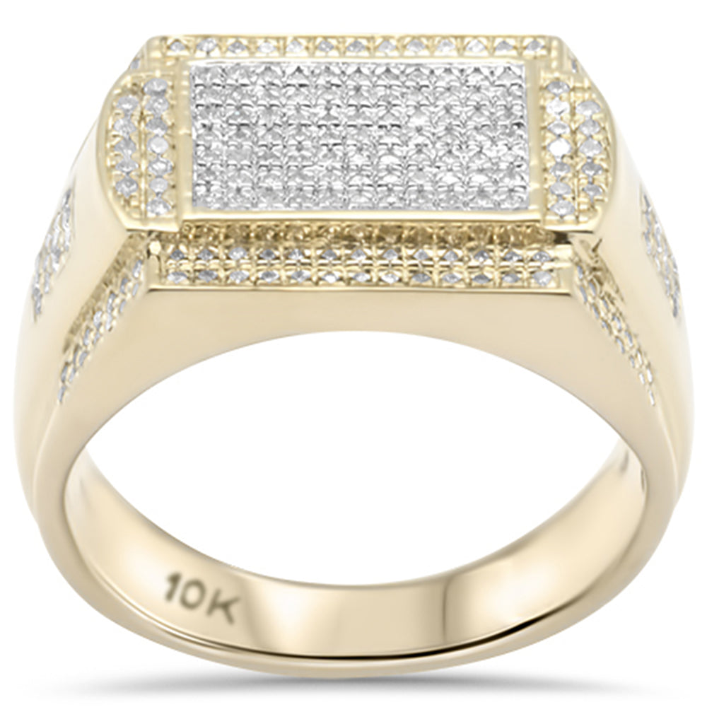 Muse Jewelry .58ct G SI 10K Yellow Gold Men's Ring