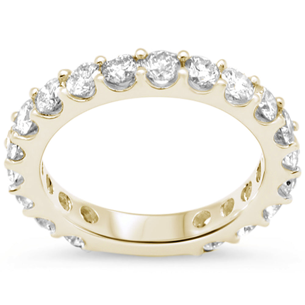 Muse Jewelry 1.91ct G SI 14K Yellow Gold Diamond Wed Ding Band Ring Size 6.5