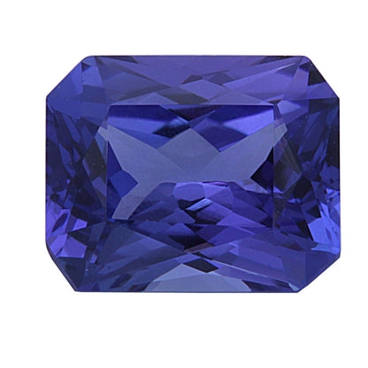 Muse Jewelry 3.72ct Natural Radiant Cut Tanzanite Loose Gemstone