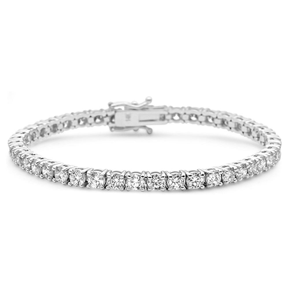 Muse Jewelry 5.03ct 14KT White Gold Diamond Tennis Bracelet 7"