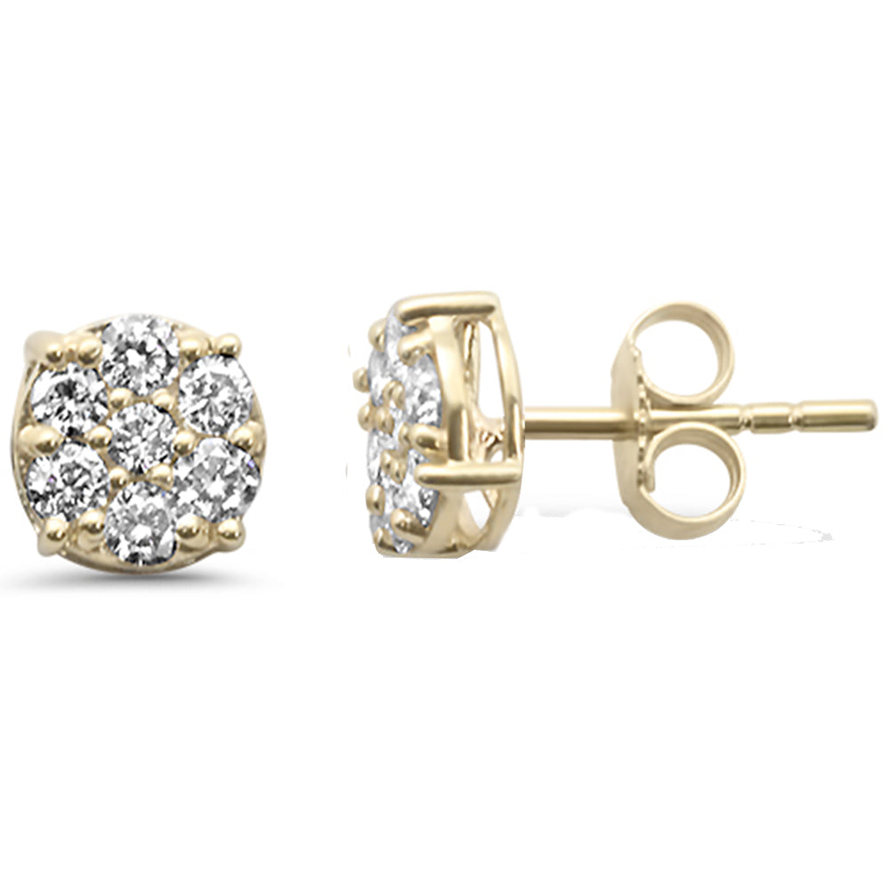 Muse Jewelry .53ct G SI 14K Yellow Gold Diamond Earrings