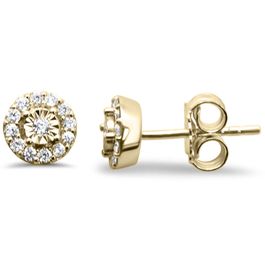 Muse Jewelry .23ct G SI 14K Yellow Gold Diamond Stud Earrings