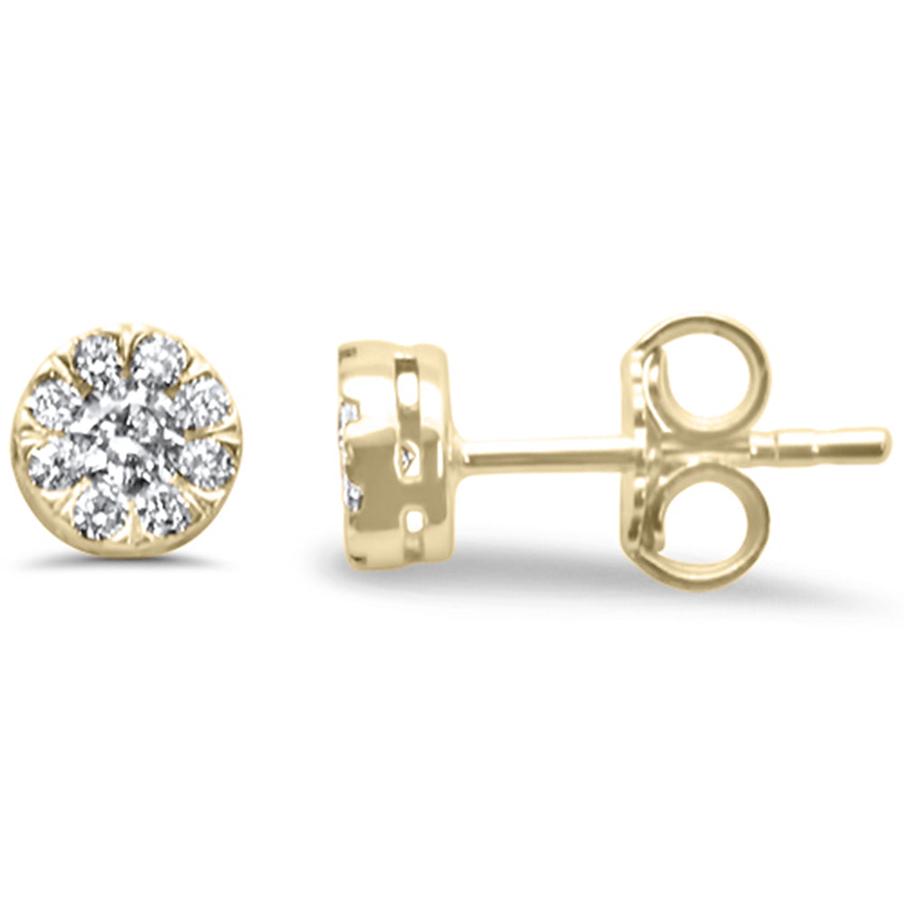 Muse Jewelry .31ct G SI 14K Yellow Gold Diamond Earrings