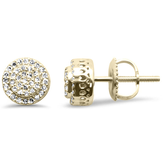 Muse Jewelry .23ct G SI 14K Yellow Gold Diamond Round Fashion Earrings