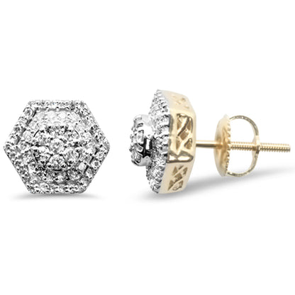 Muse Jewelry .50ct G SI 14K Yellow Gold Diamond Fashion Earrings