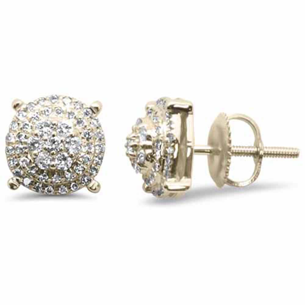 Muse Jewelry .32ct G SI 14K Yellow Gold Diamond Fashion Earrings