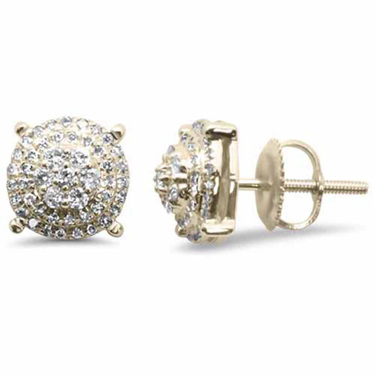 Muse Jewelry .32ct G SI 14K Yellow Gold Diamond Fashion Earrings