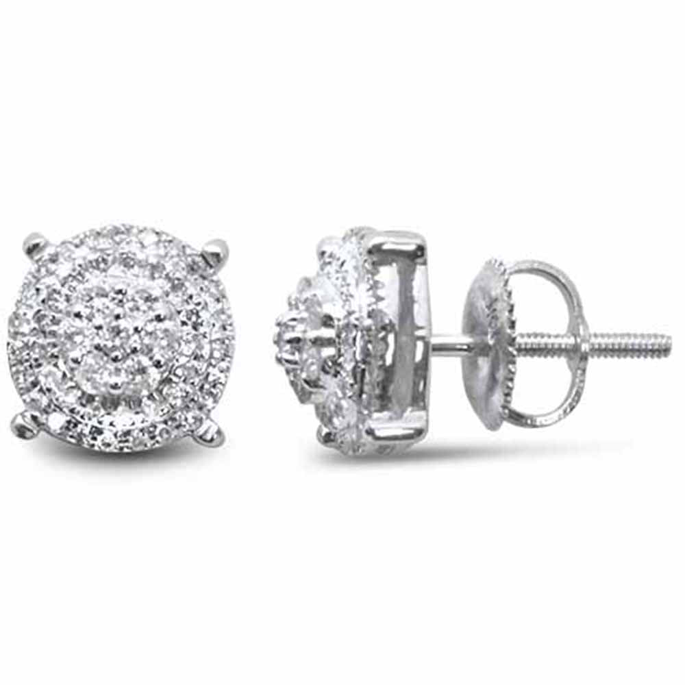 Muse Jewelry .33ct G SI 14K White Gold Diamond Fashion Earrings