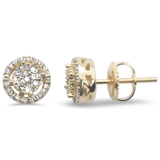Muse Jewelry .26ct G SI 10KT Yellow Gold Diamond Round Fashion Earrings