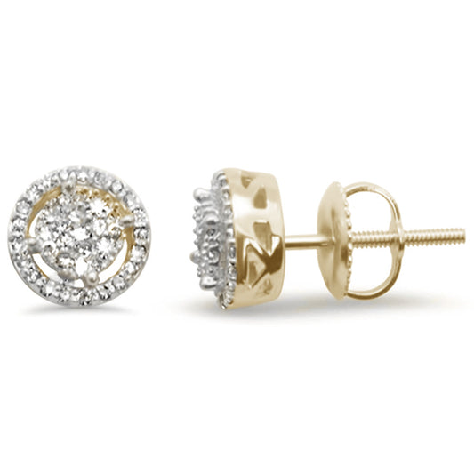 Muse Jewelry .25ct G SI 14KT Yellow Gold Diamond Round Fashion Earrings