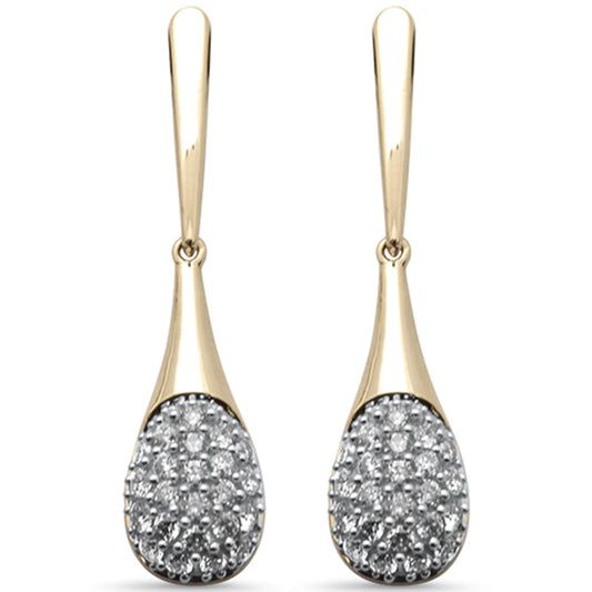 Muse Jewelry .48ct G SI 14K Yellow Gold Diamond Drop Earrings