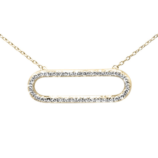 Muse Jewelry .24ct G SI 14K Yellow Gold Diamond Pendant Necklace