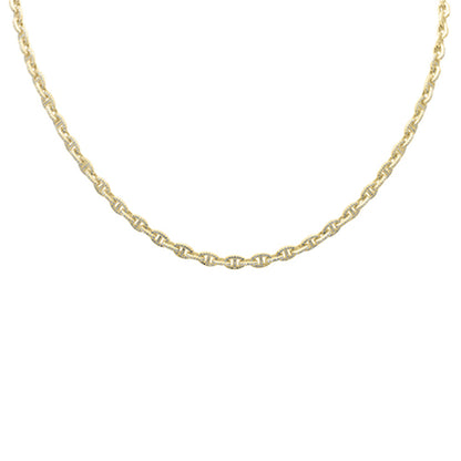 Muse Jewelry 3.45ct G SI 14K Yellow Gold Diamond Elegant Link Pendant Necklace 22' Long