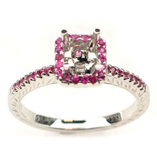 Muse Jewelry Diamond Semi Mount Ring