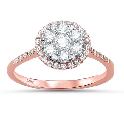 Muse Jewelry .67ct G SI 14kt Rose Gold Engagement Solitaire Diamond Ring Size 6.5
