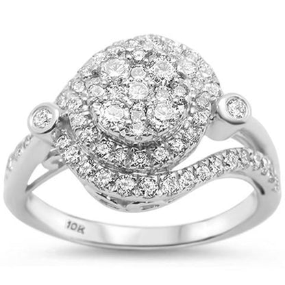 Muse Jewelry 1.02ct 10kt Round Diamond Engagement Wedding Ring Size 6.5