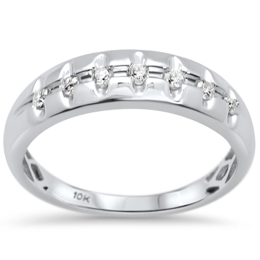 Muse Jewelry .25ct G SI 10K White Gold Diamond Men's Diamond Ring