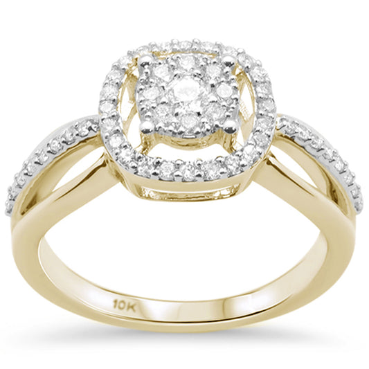 Muse Jewelry .40ct G SI 10K Yellow Gold Diamond Engagement Ring