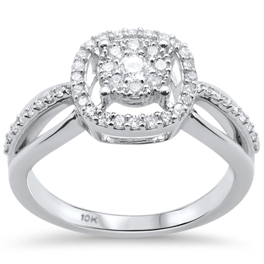 Muse Jewelry .40ct G SI 10k White Gold Diamond Engagement Ring