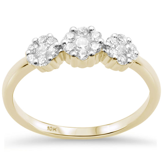 Muse Jewelry .44ct G SI 10K Yellow Gold Diamond Ring