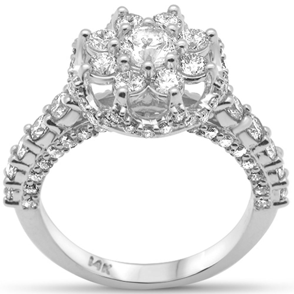 Muse Jewelry 2.05ct G SI 14K White Gold Engagement Ring