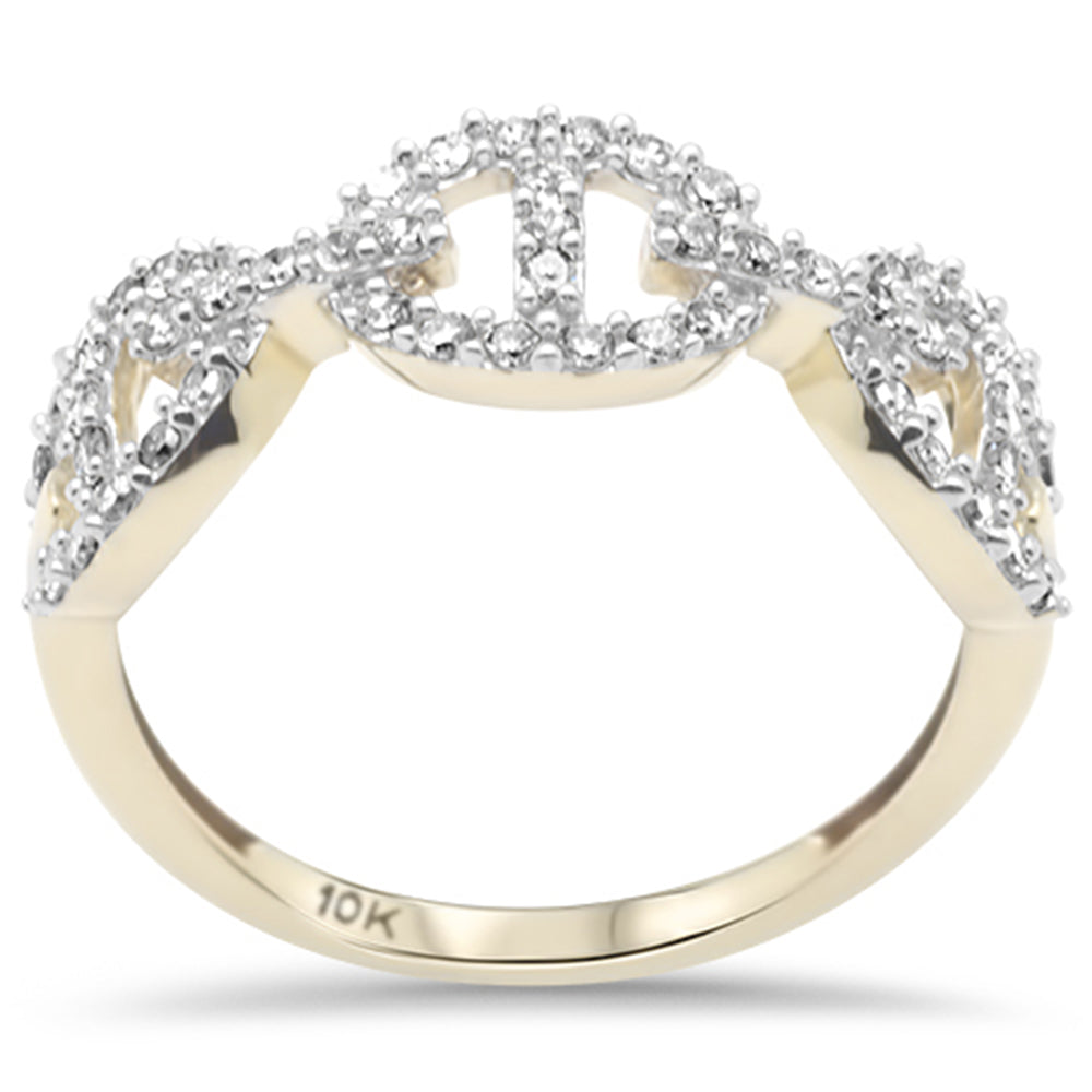 Muse Jewelry .40ct G SI 10K Yellow Gold Engagement Ring Band