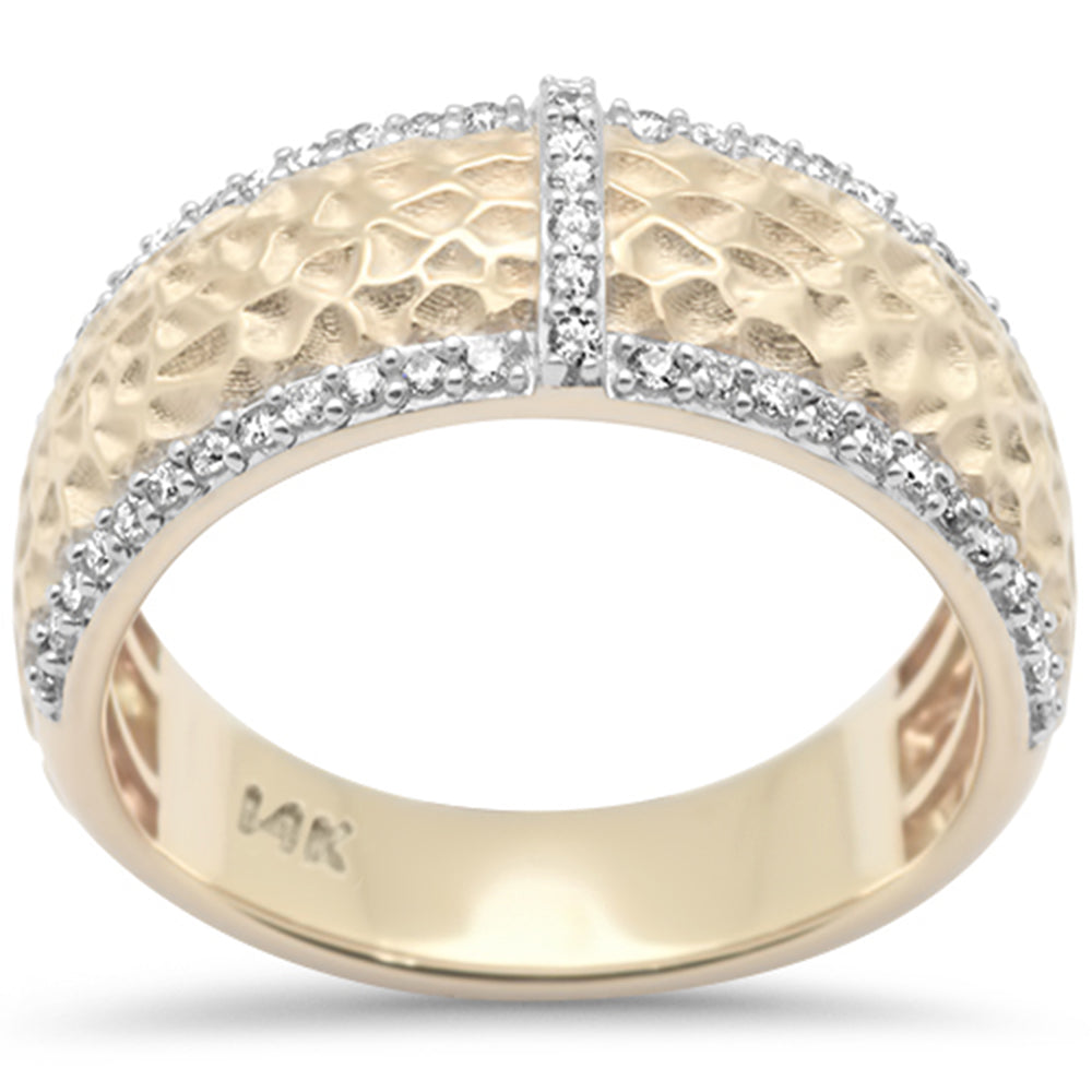 Muse Jewelry .38ct G SI 14K Yellow Gold Diamond Men's Band