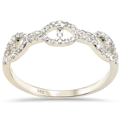 Muse Jewelry .25ct G SI 14K Yellow Gold Women's Diamond Ring Band Size 6.5