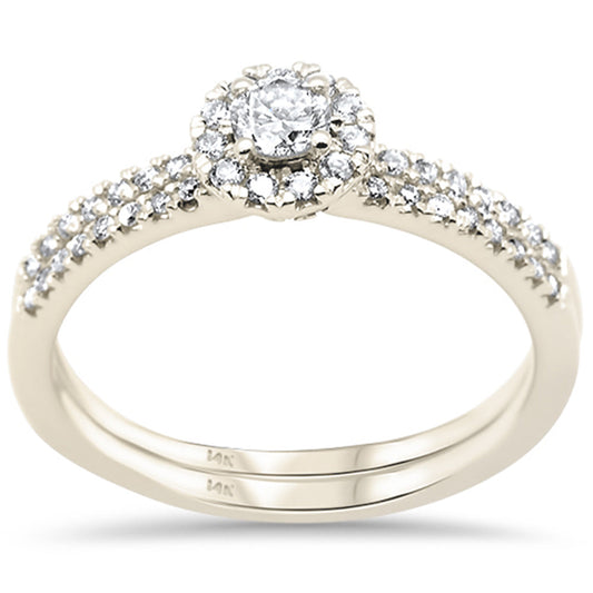 Muse Jewelry .55ct G SI 14K Yellow Gold Diamond Engagement Ring Size 7