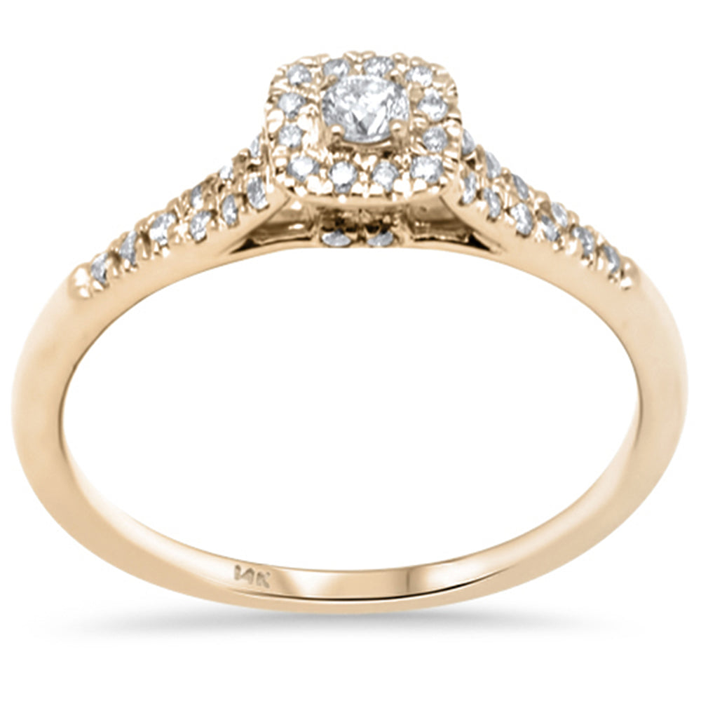 Muse Jewelry .36ct G SI 14K Yellow Gold Diamond Engagement Ring Size 6.5