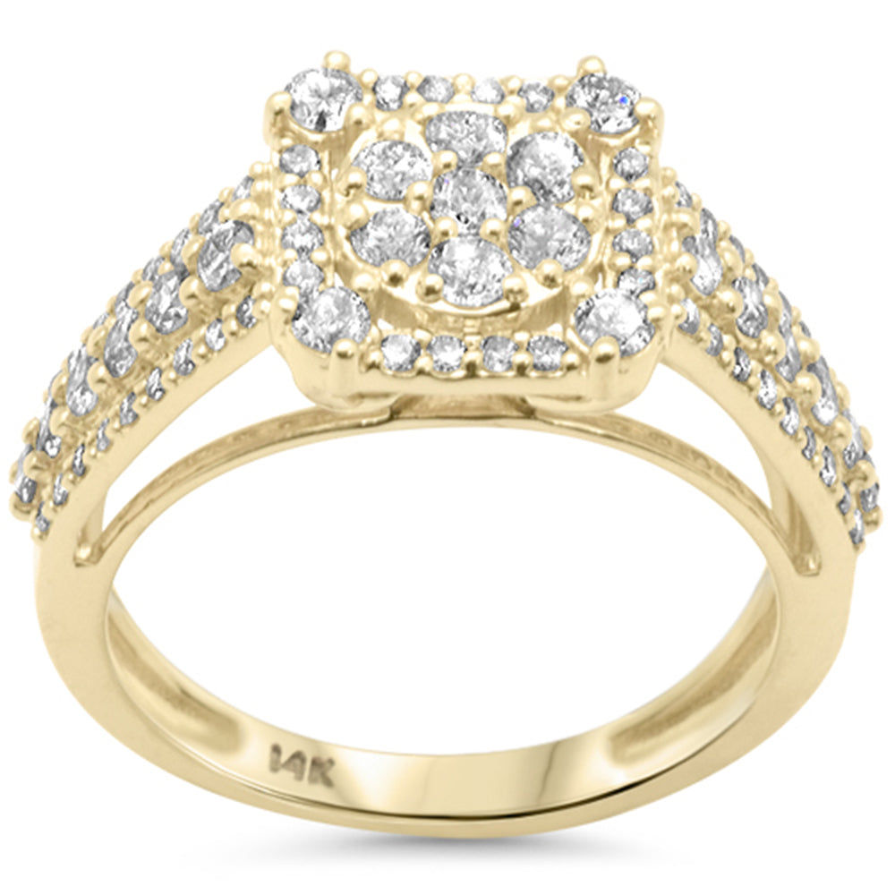 Muse Jewelry 1.01ct G SI 14K Yellow Gold Diamond Engagement Ring Size 6.5