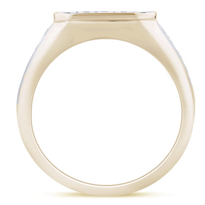 Muse Jewelry 1.99ct G SI 14K Yellow Gold Diamond Men's Band Ring Size 10