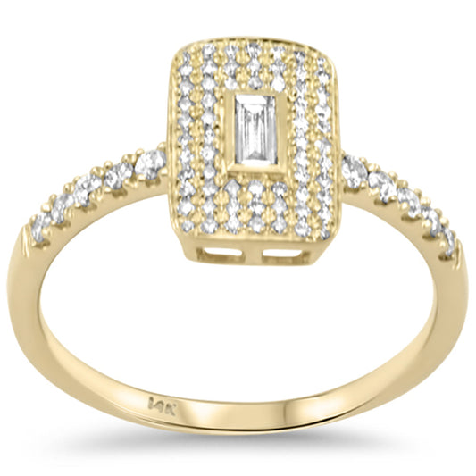 Muse Jewelry .42ct G SI 14K Yellow Gold Diamond Ladies Ring Size 6.5